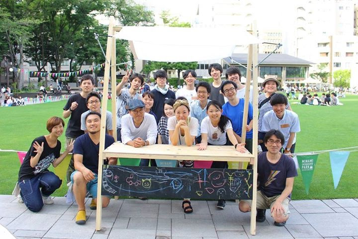 屋台作りワークショップ はくびしん 畑と倉庫と古い家 屋台作りワークショップ はくびしん 畑と倉庫と古い家
